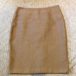 Talbots Shimmering Linen/Poly Skirt
